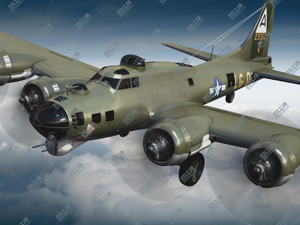 images/goods_img/2021040233/Boeing B-17 Super Fortress Bomber/3.jpg